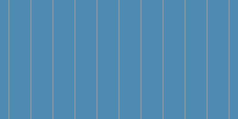#4e8bb1, #caa393 vertical lines, two pixels wide, seventy-two pixels apart