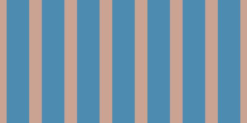 #4e8bb1, #caa393 vertical lines, forty-one pixels wide, seventy-three pixels apart