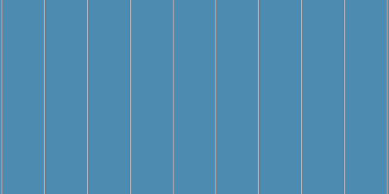 #4e8bb1, #caa393 vertical lines, two pixels wide, eighty-six pixels apart