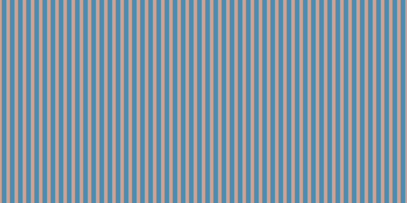 #4e8bb1, #caa393 vertical lines, seven pixels wide, nine pixels apart