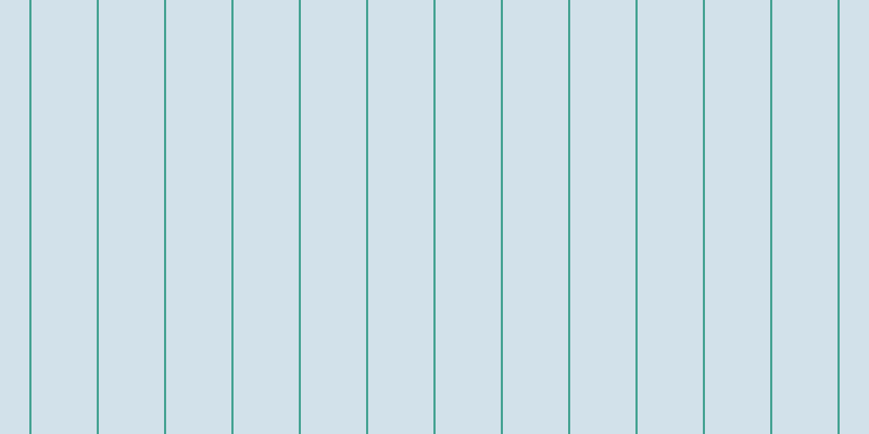 #4e8bb1 (25%), #46a393 vertical lines, two pixels wide, sixty pixels apart