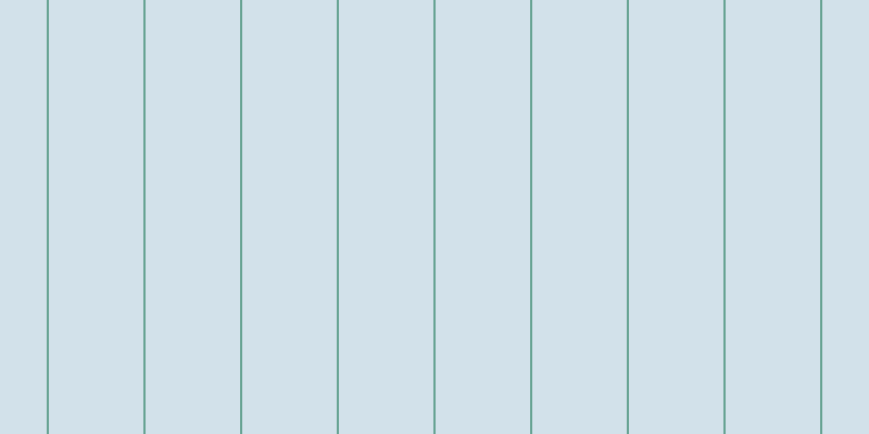 #4e8bb1 (25%), #67a393 vertical lines, two pixels wide, eighty-seven pixels apart
