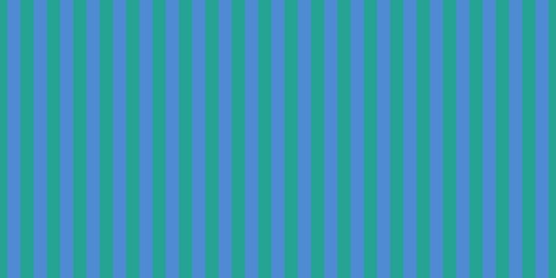 #4e8bd2, #25a393 vertical lines, nineteen pixels wide, nineteen pixels apart