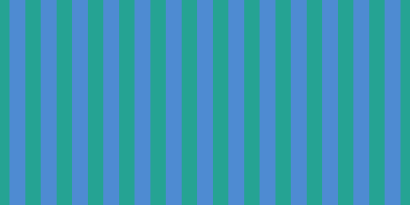 #4e8bd2, #25a393 vertical lines, thirty pixels wide, thirty-one pixels apart