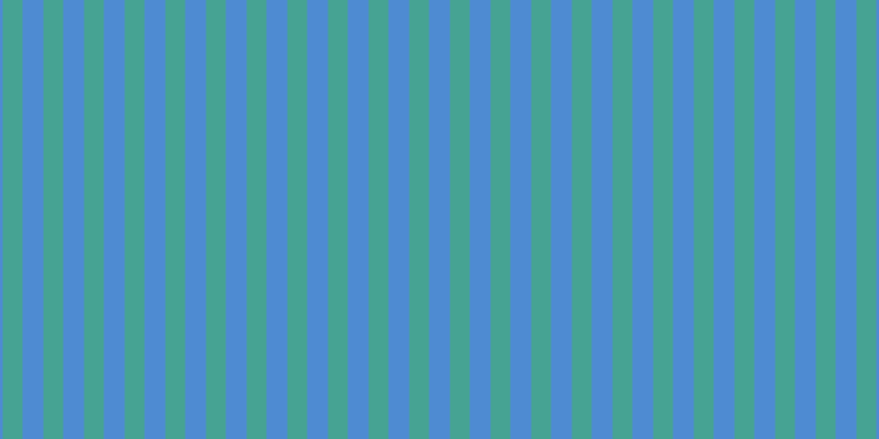 #4e8bd2, #46a393 vertical lines, eighteen pixels wide, nineteen pixels apart