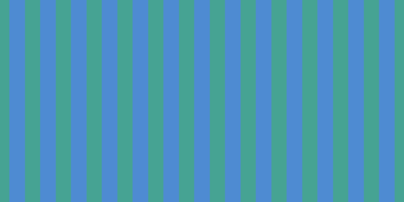 #4e8bd2, #46a393 vertical lines, thirty pixels wide, thirty-one pixels apart