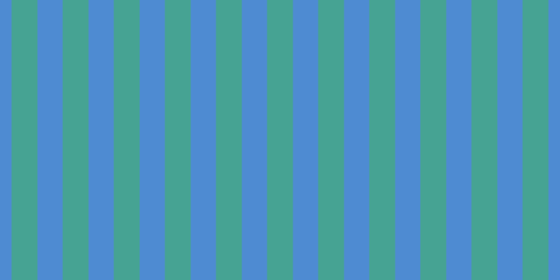 #4e8bd2, #46a393 vertical lines, thirty-seven pixels wide, thirty-six pixels apart