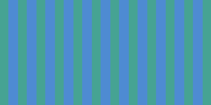 #4e8bd2, #46a393 vertical lines, thirty-three pixels wide, thirty-seven pixels apart