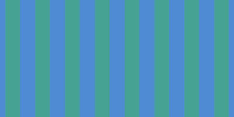 #4e8bd2, #46a393 vertical lines, fifty pixels wide, fifty-two pixels apart