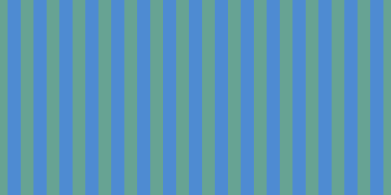 #4e8bd2, #67a393 vertical lines, twenty-six pixels wide, twenty-seven pixels apart