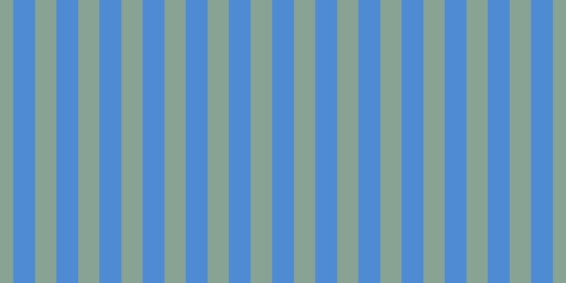 #4e8bd2, #88a393 vertical lines, thirty pixels wide, thirty-one pixels apart