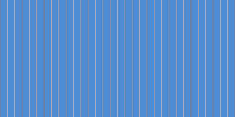 #4e8bd2, #caa393 vertical lines, two pixels wide, twenty-three pixels apart
