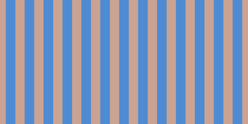 #4e8bd2, #caa393 vertical lines, thirty pixels wide, thirty-one pixels apart