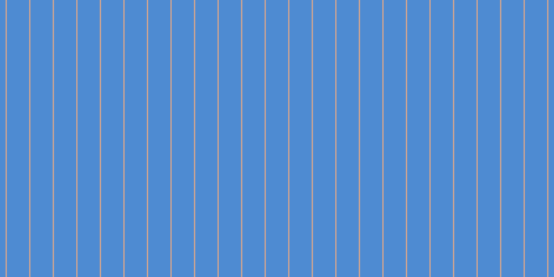 #4e8bd2, #caa393 vertical lines, two pixels wide, thirty-two pixels apart