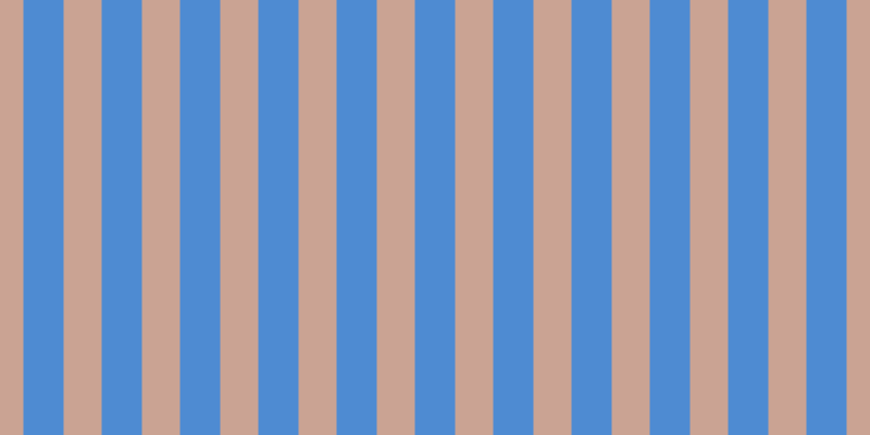 #4e8bd2, #caa393 vertical lines, thirty-five pixels wide, thirty-seven pixels apart