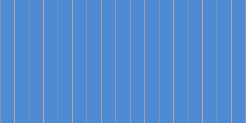 #4e8bd2, #caa393 vertical lines, two pixels wide, forty-five pixels apart