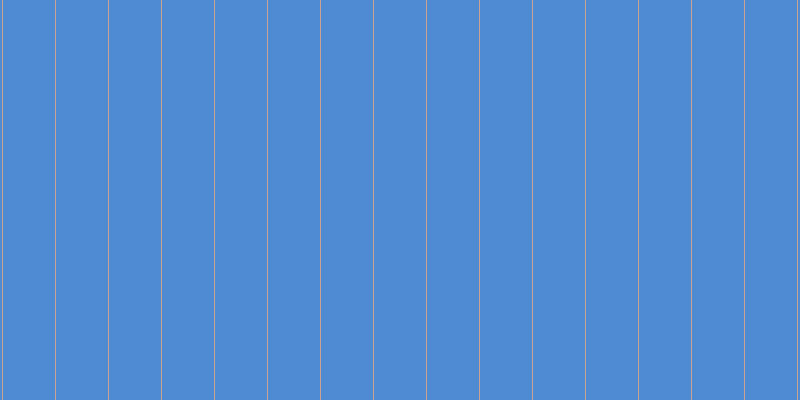 #4e8bd2, #caa393 vertical lines, one pixels wide, fifty-two pixels apart