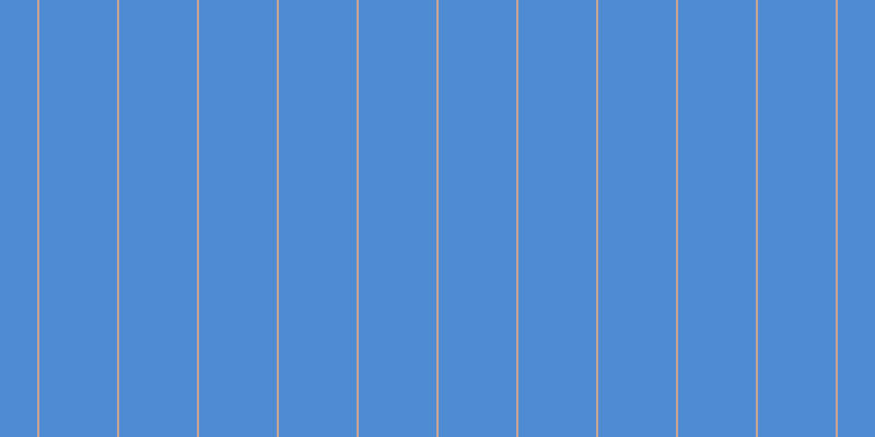 #4e8bd2, #caa393 vertical lines, two pixels wide, seventy-one pixels apart