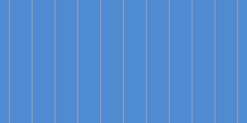 #4e8bd2, #caa393 vertical lines, two pixels wide, seventy-two pixels apart