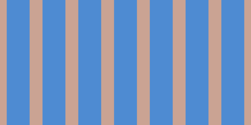 #4e8bd2, #caa393 vertical lines, forty-one pixels wide, seventy-three pixels apart