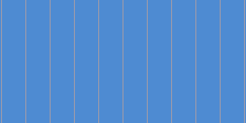#4e8bd2, #caa393 vertical lines, two pixels wide, seventy-seven pixels apart