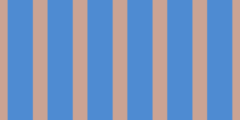 #4e8bd2, #caa393 vertical lines, forty-nine pixels wide, eighty-four pixels apart