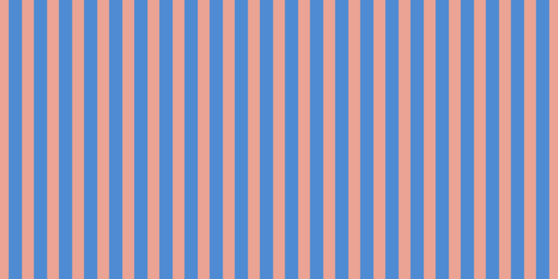 #4e8bd2, #eba393 vertical lines, seventeen pixels wide, nineteen pixels apart