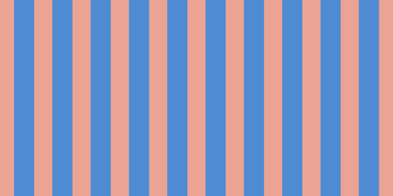 #4e8bd2, #eba393 vertical lines, thirty-seven pixels wide, forty-one pixels apart