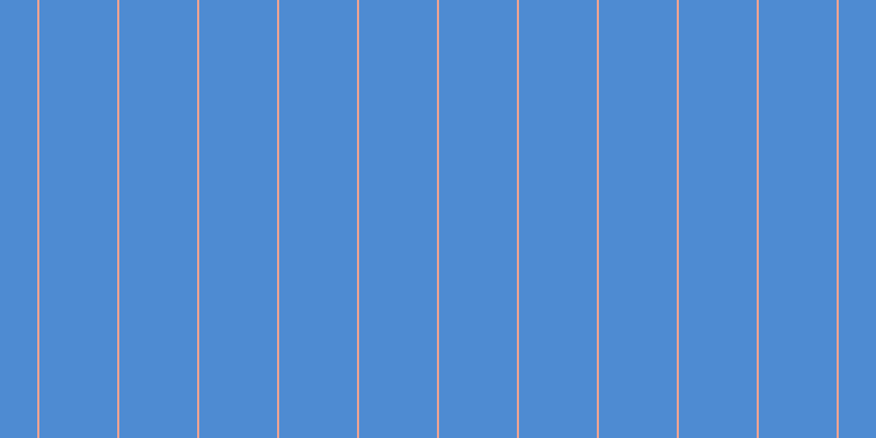 #4e8bd2, #eba393 vertical lines, two pixels wide, seventy-one pixels apart