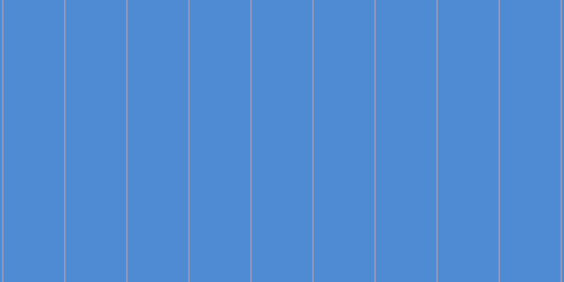 #4e8bd2, #eba393 vertical lines, one pixels wide, eighty-seven pixels apart