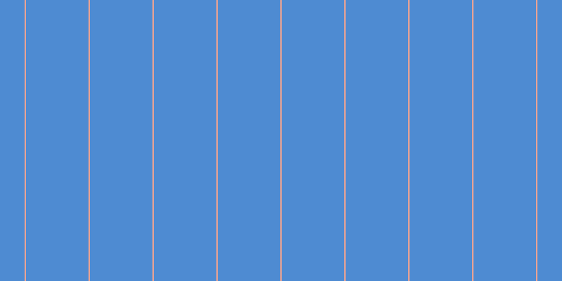 #4e8bd2, #eba393 vertical lines, two pixels wide, eighty-nine pixels apart