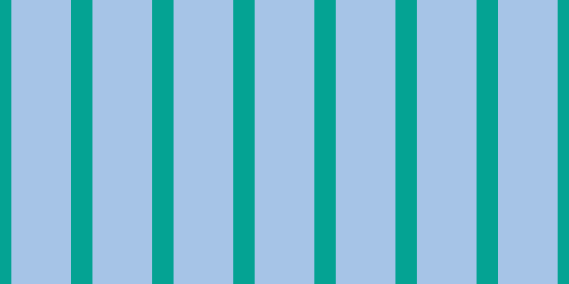 #4e8bd2 (50%), #04a393 vertical lines, thirty pixels wide, eighty-four pixels apart