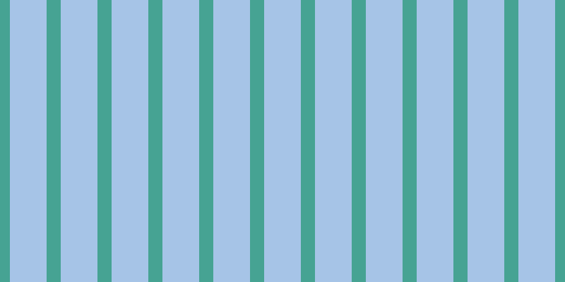 #4e8bd2 (50%), #46a393 vertical lines, twenty pixels wide, fifty-two pixels apart