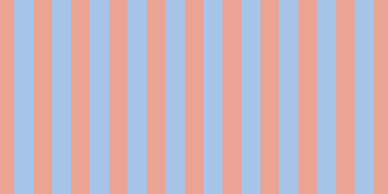 #4e8bd2 (50%), #eba393 vertical lines, thirty-eight pixels wide, forty pixels apart