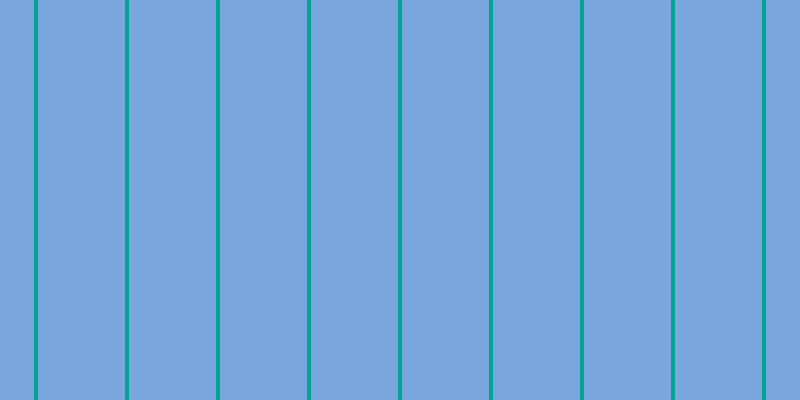 #4e8bd2 (75%), #04a393 vertical lines, four pixels wide, eighty-seven pixels apart