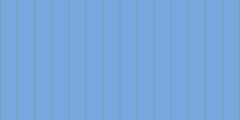 #4e8bd2 (75%), #67a393 vertical lines, two pixels wide, fifty-five pixels apart