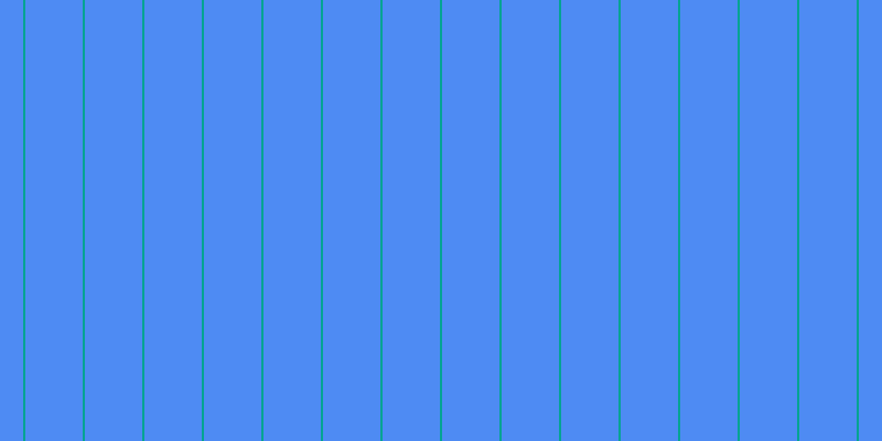 #4e8bf3, #04a393 vertical lines, two pixels wide, fifty-two pixels apart