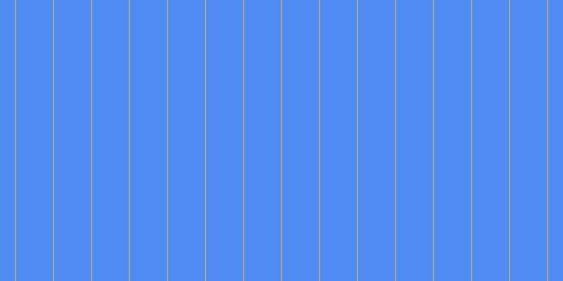 #4e8bf3, #a9a393 vertical lines, two pixels wide, fifty-two pixels apart