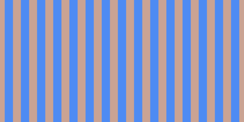 #4e8bf3, #caa393 vertical lines, twenty-six pixels wide, twenty-seven pixels apart