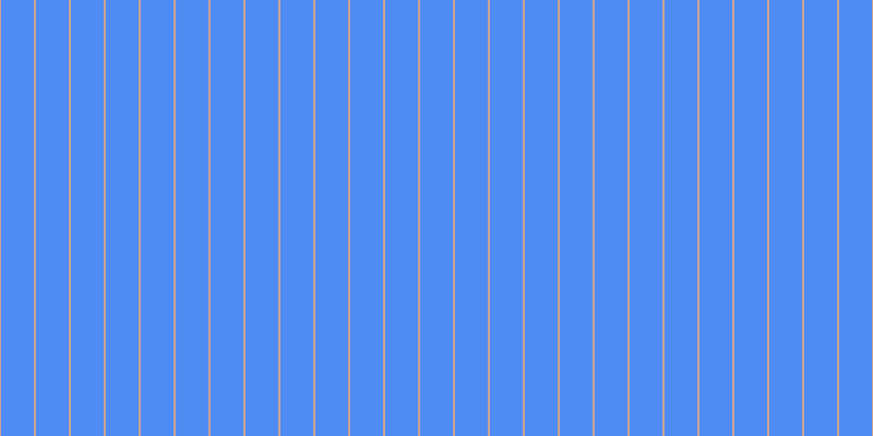 #4e8bf3, #caa393 vertical lines, two pixels wide, thirty pixels apart
