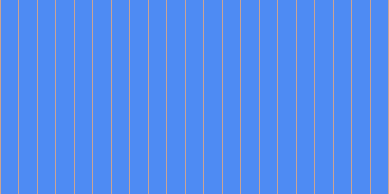 #4e8bf3, #caa393 vertical lines, two pixels wide, thirty-six pixels apart