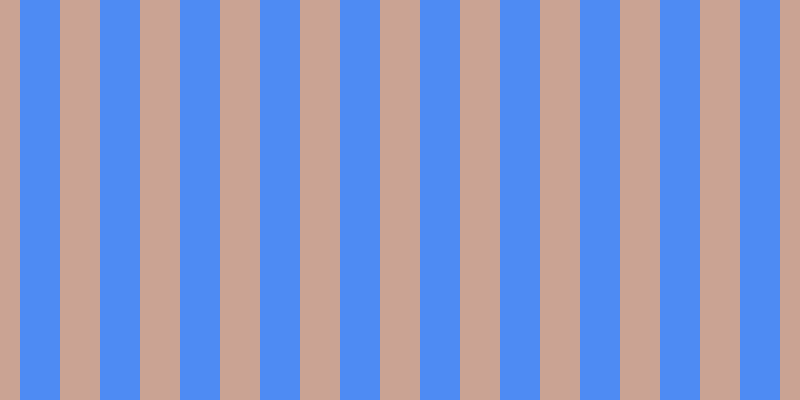 #4e8bf3, #caa393 vertical lines, forty pixels wide, forty pixels apart
