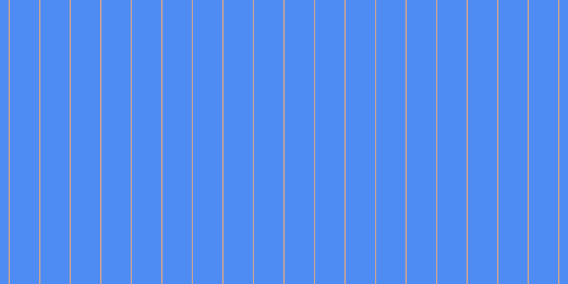 #4e8bf3, #caa393 vertical lines, two pixels wide, forty-one pixels apart