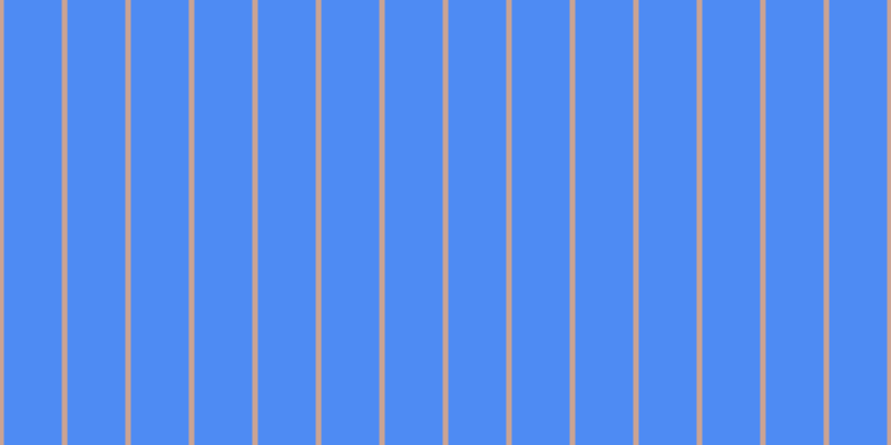 #4e8bf3, #caa393 vertical lines, five pixels wide, fifty-two pixels apart