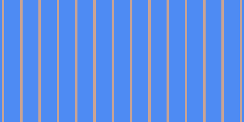 #4e8bf3, #caa393 vertical lines, eight pixels wide, fifty-two pixels apart