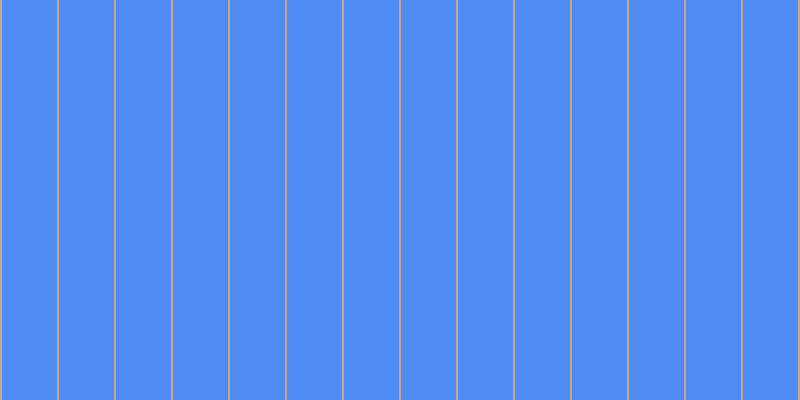 #4e8bf3, #caa393 vertical lines, two pixels wide, fifty-five pixels apart