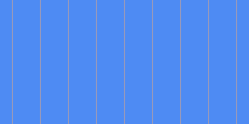 #4e8bf3, #caa393 vertical lines, two pixels wide, eighty-eight pixels apart