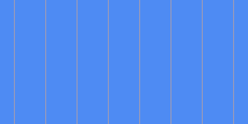 #4e8bf3, #caa393 vertical lines, two pixels wide, ninety-nine pixels apart