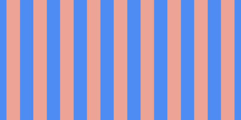 #4e8bf3, #eba393 vertical lines, forty-five pixels wide, forty-four pixels apart