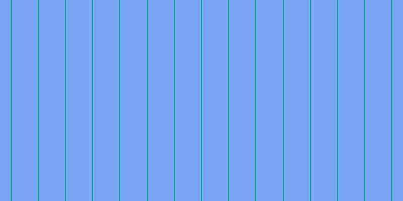 #4e8bf3 (75%), #04a393 vertical lines, two pixels wide, fifty-two pixels apart